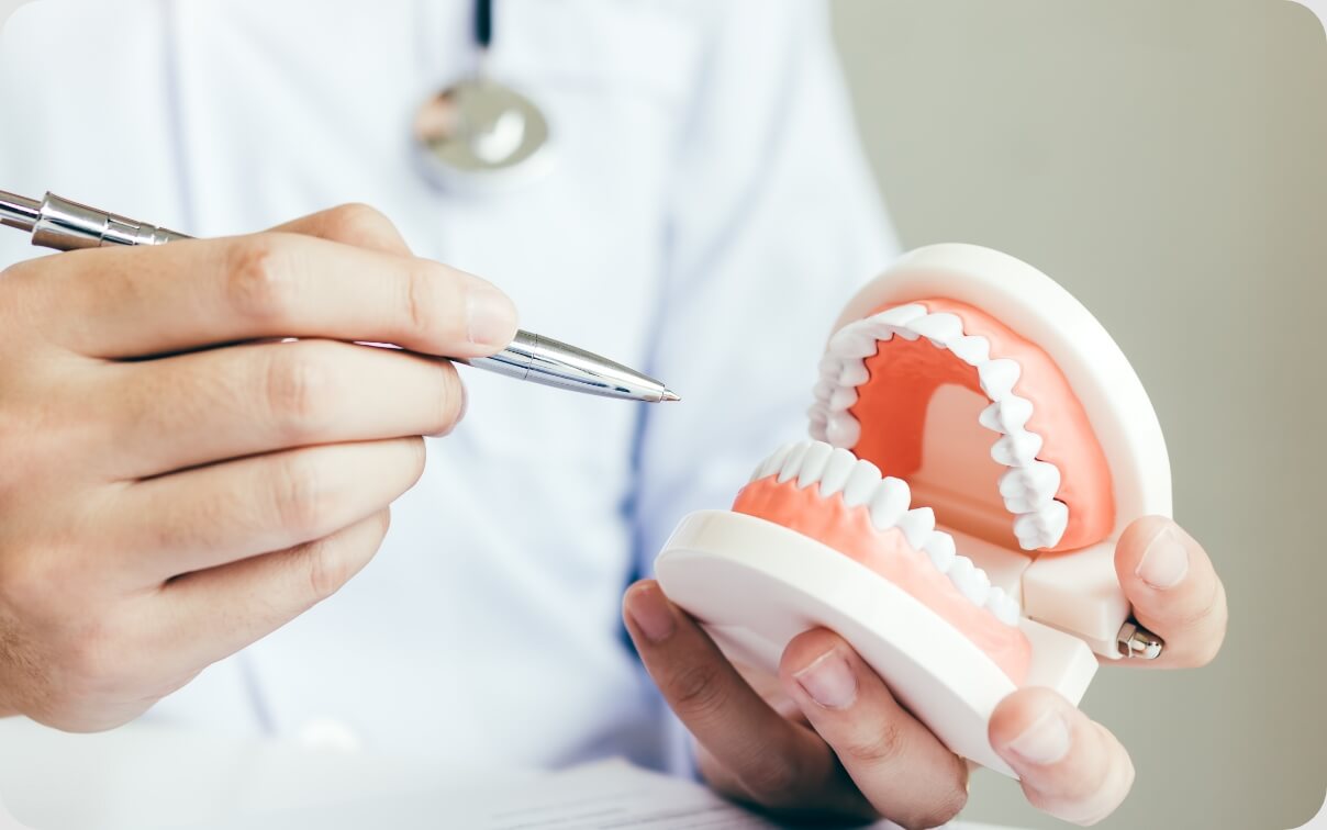 丁寧な説明と治療